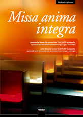 Missa anima integra SATB Choral Score cover
